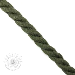 Baumwollkordel 2,5 cm army