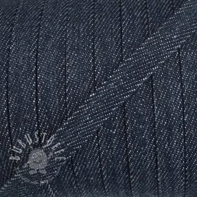 Flachkordel 10 mm Denim navy