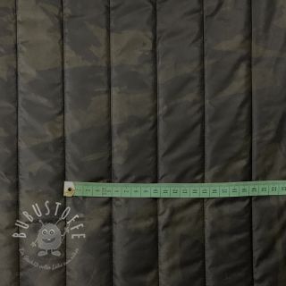 Steppstoffe Camouflage army green