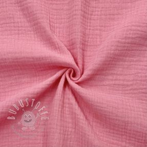 Double gauze/musselin pink ORGANIC