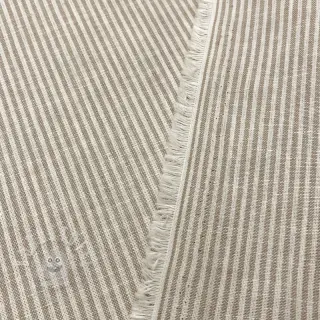 Leinen mit Baumwolle Lira medium stripe beige