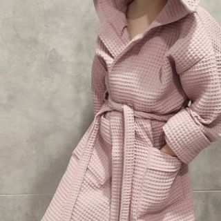 Waffelstoff old rose