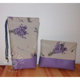 Dekostoff Linenlook Lavender