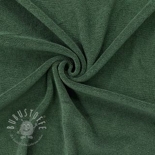 Frottee elastisch dark green