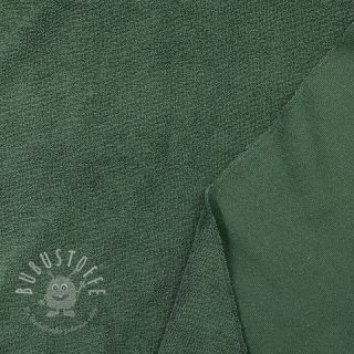 Frottee elastisch dark green