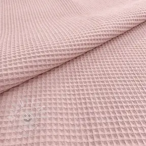 Waffelstoff bleached rose