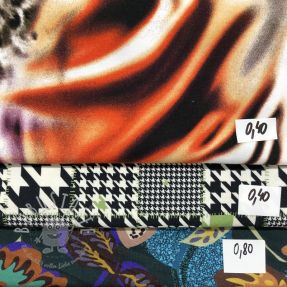 Stoffreste digi print jersey 835
