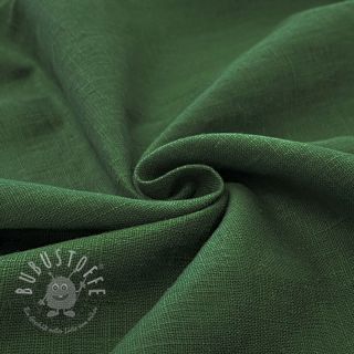 Leinenstoff gewaschen dark green