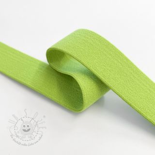 Gummiband 2,5 cm lime