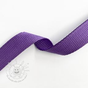 Gurtband 2,5 cm purple