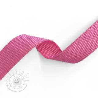 Gurtband 2,5 cm pink