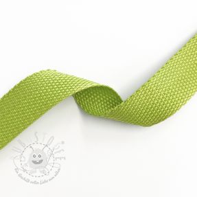 Gurtband 2,5 cm lime