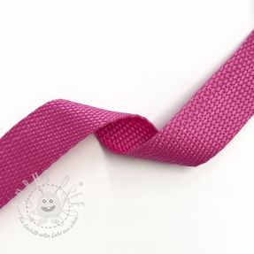 Gurtband 2,5 cm fuchsia