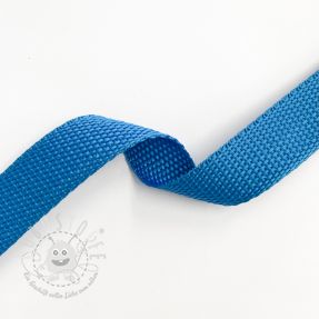 Gurtband 2,5 cm aqua