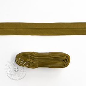Schrägband baumwoll - 3 m golden brown