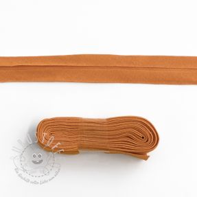 Schrägband baumwoll - 3 m caramel