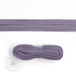 Schrägband baumwoll - 3 m lavender