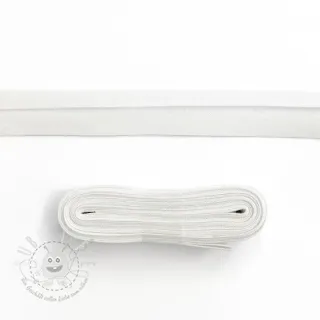 Schrägband baumwoll - 3 m white