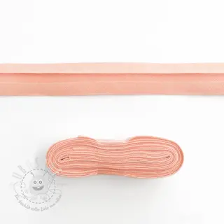 Schrägband baumwoll - 3 m salmon