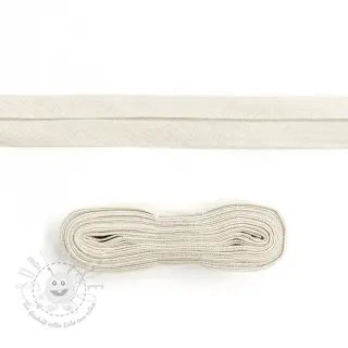 Schrägband baumwoll - 3 m off white