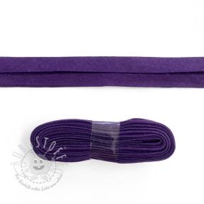 Schrägband baumwoll - 3 m purple