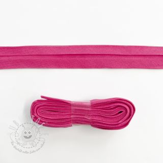 Schrägband baumwoll - 3 m fuchsia