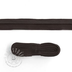 Schrägband baumwoll - 3 m dark choco