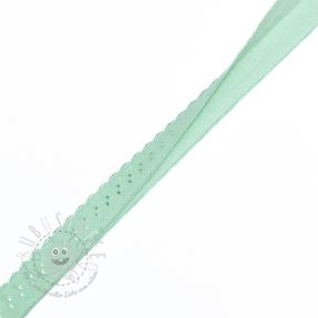 Elastisches Schrägband Polyamide 12 mm LUXURY mint