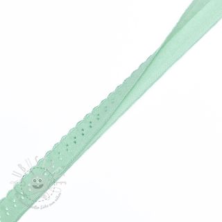 Elastisches Schrägband Polyamide 12 mm LUXURY mint