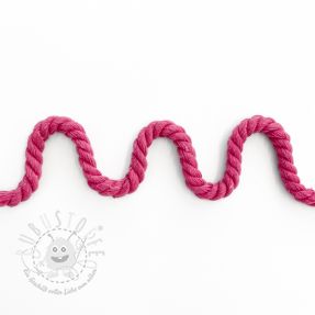 Baumwollkordel 8 mm fuchsia