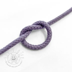 Baumwollkordel 5 mm lavender