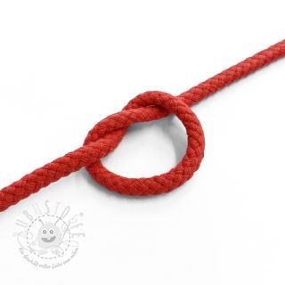 Baumwollkordel 5 mm red
