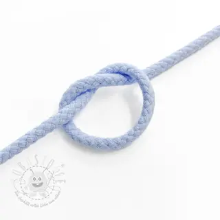 Baumwollkordel 5 mm light blue