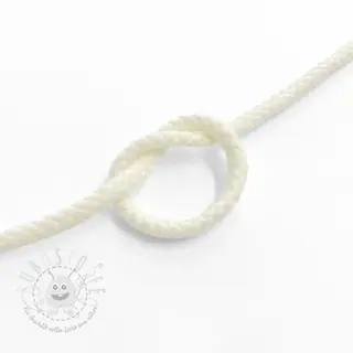 Baumwollkordel 5 mm off white