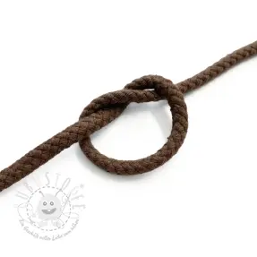 Baumwollkordel 5 mm choco