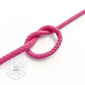 Baumwollkordel 5 mm fuchsia