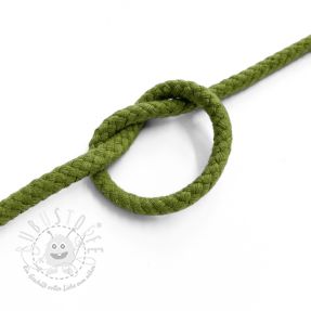 Baumwollkordel 5 mm olive green