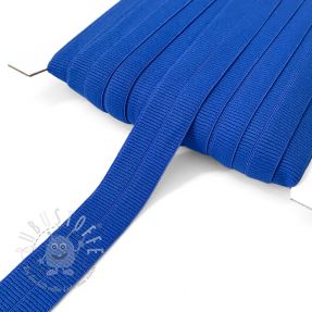 Elastisches Schrägband Polyamide matt 20 mm RIB cobalt