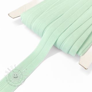 Elastisches Schrägband Polyamide matt 20 mm RIB light mint