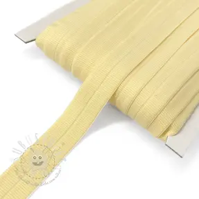 Elastisches Schrägband Polyamide matt 20 mm RIB yellow
