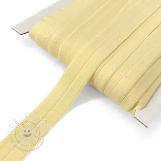 Elastisches Schrägband Polyamide matt 20 mm RIB yellow