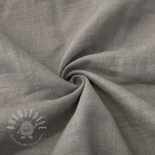 Leinenstoff gewaschen grey