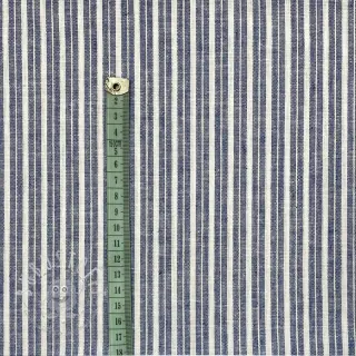 Leinen mit Baumwolle Lira big stripe jeans