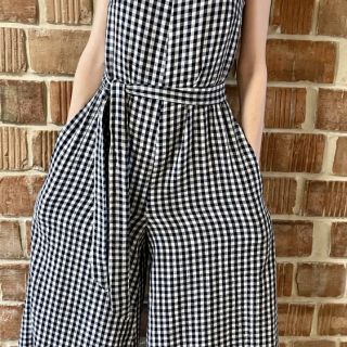 Double gauze/musselin Double sided CHECKS MINI navy