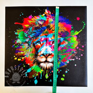 Kunstleder KARIA Lion splash PANEL