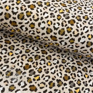 Dekostoff jacquard PUMA ALLOVER JAUNE