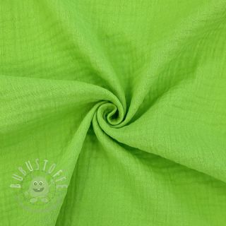 Double gauze/musselin neon lime