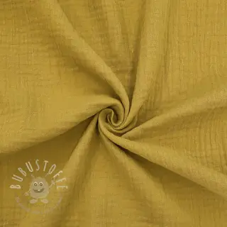 Double gauze/musselin gold ORGANIC