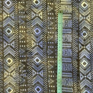 Baumwollstoff UNIQUE BATIK design K brown