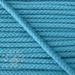 Baumwollkordel 8 mm ocean blue